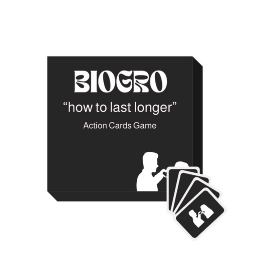 "How To Last Longer" Couple Actions Card Game
