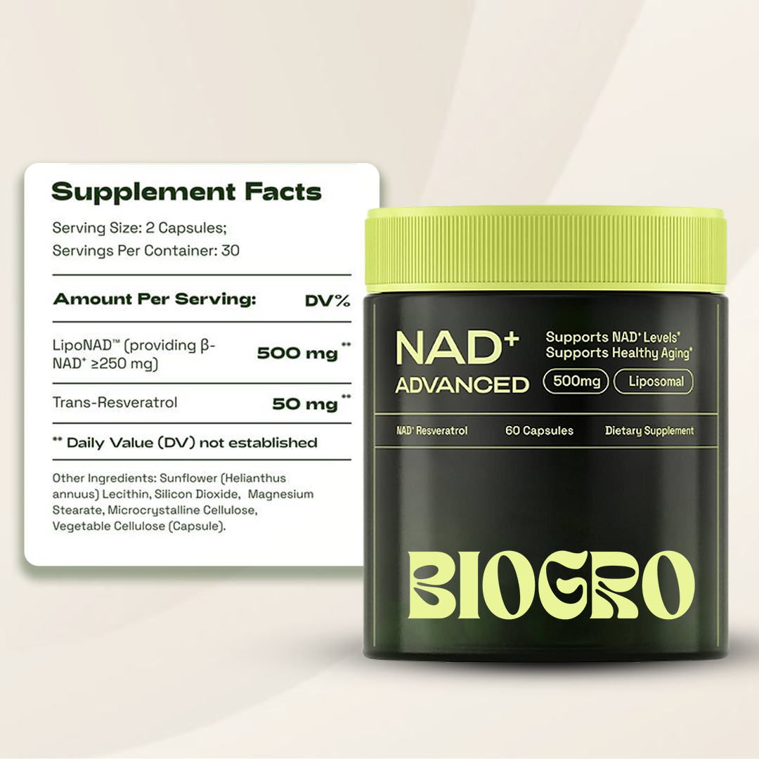 Biogro - NAD+ Advanced Capsules